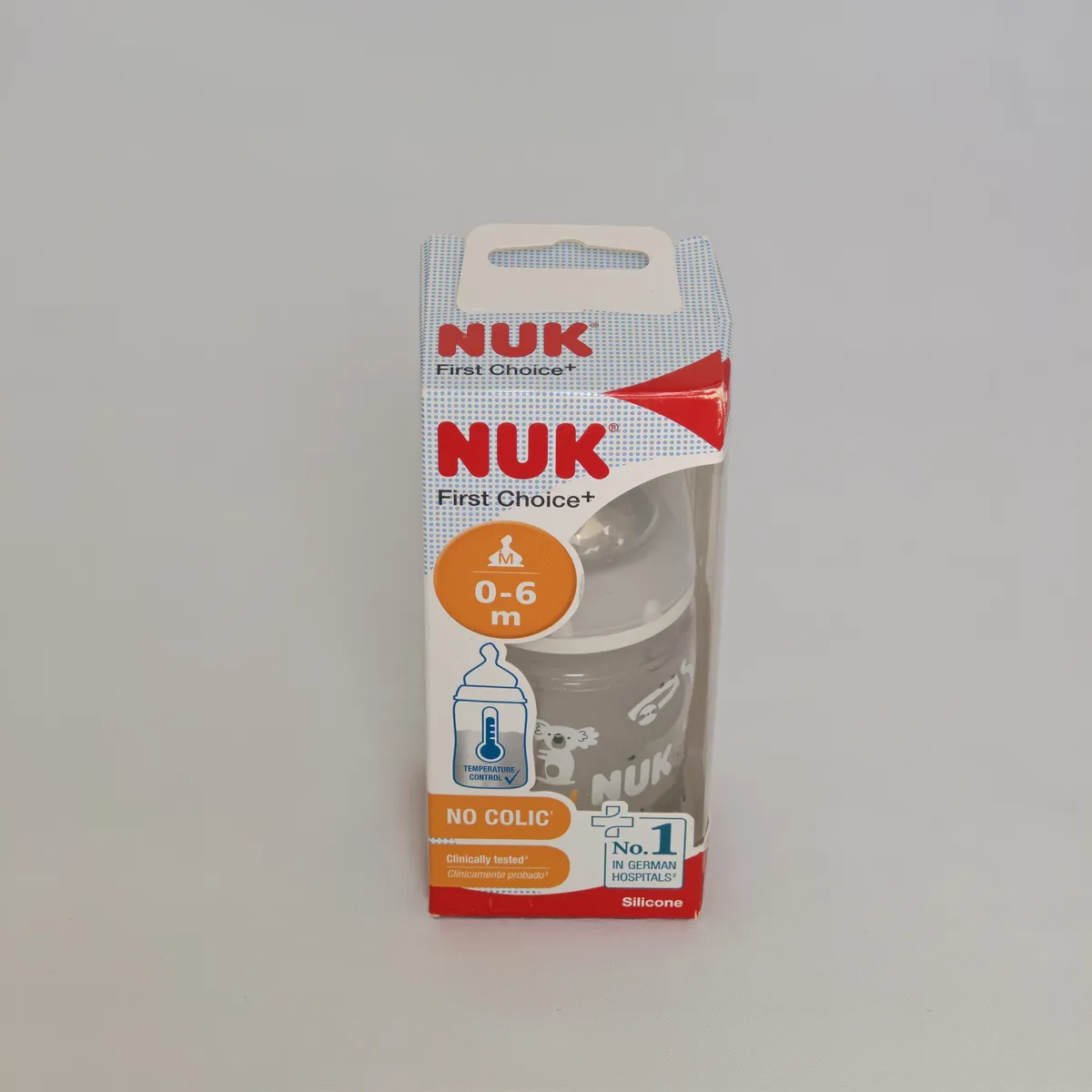 Biberon NUK First Choice+ avec Contrôle de Température (0-6 mois)