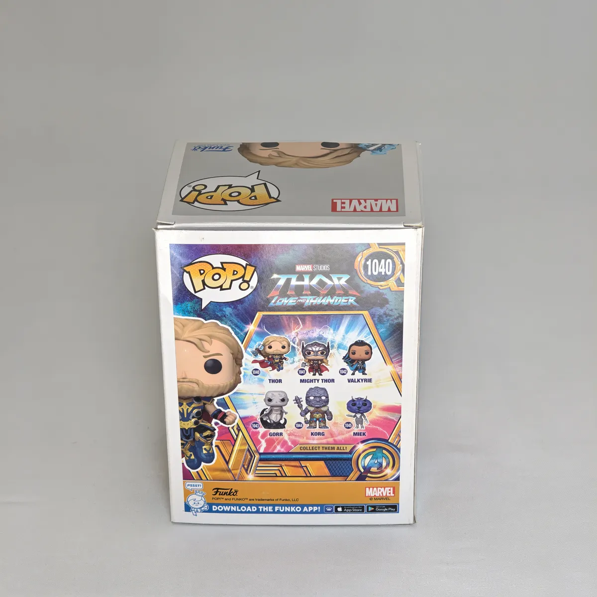 Figurine Funko Pop! N°1040 - Love And Thunder - Thor - Image 1