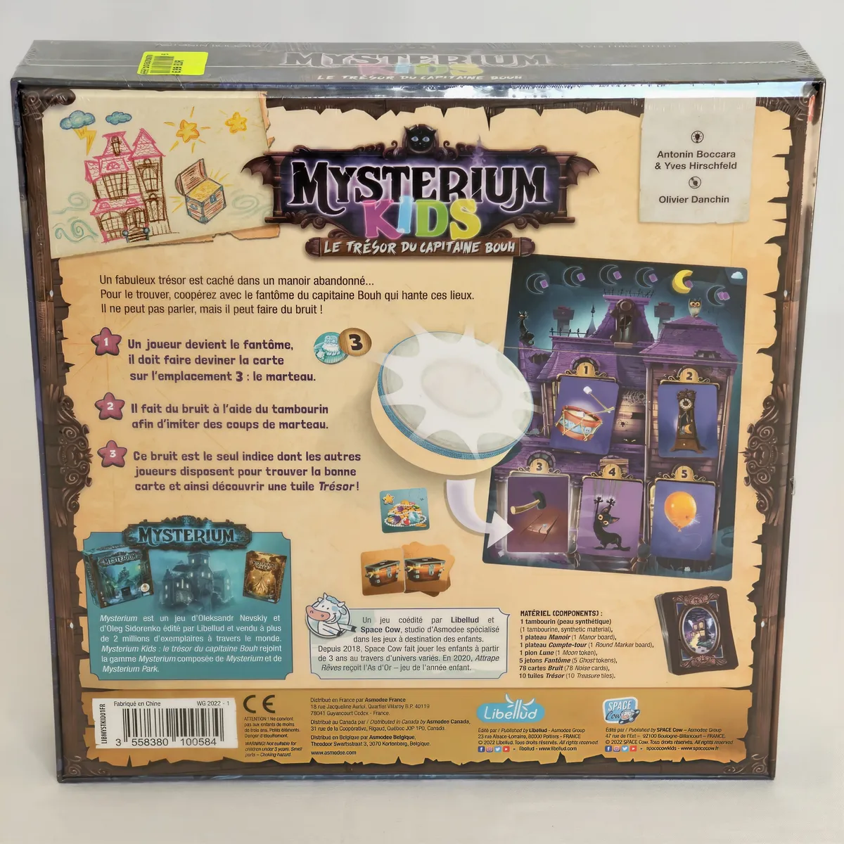 Jeu de Société Mysterium Kids : Le Trésor du Capitaine Bouh – Neuf - Image 1