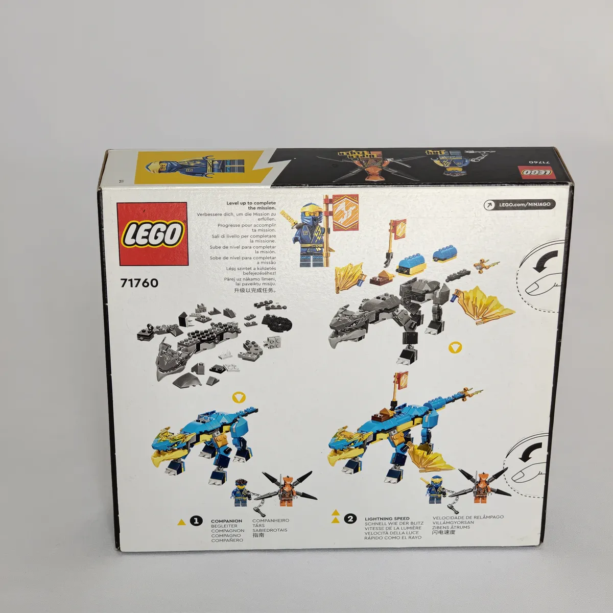 LEGO Ninjago 71760 - Le Dragon de Foudre de Jay EVO - Image 1