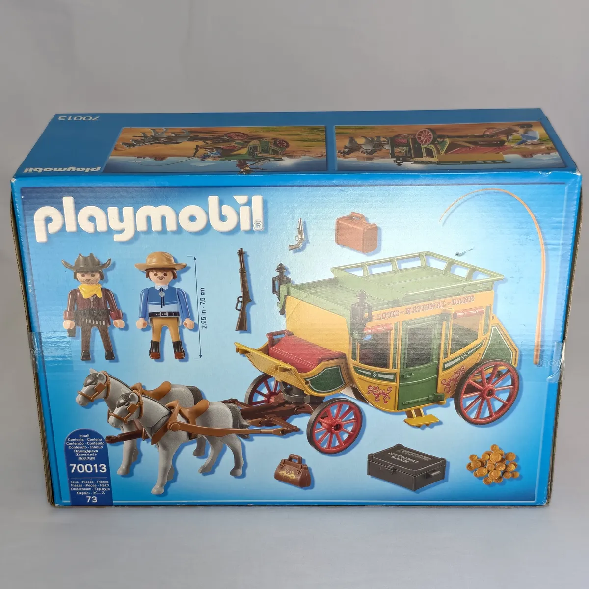 Playmobil 70013 - Diligence du Far West - Image 1