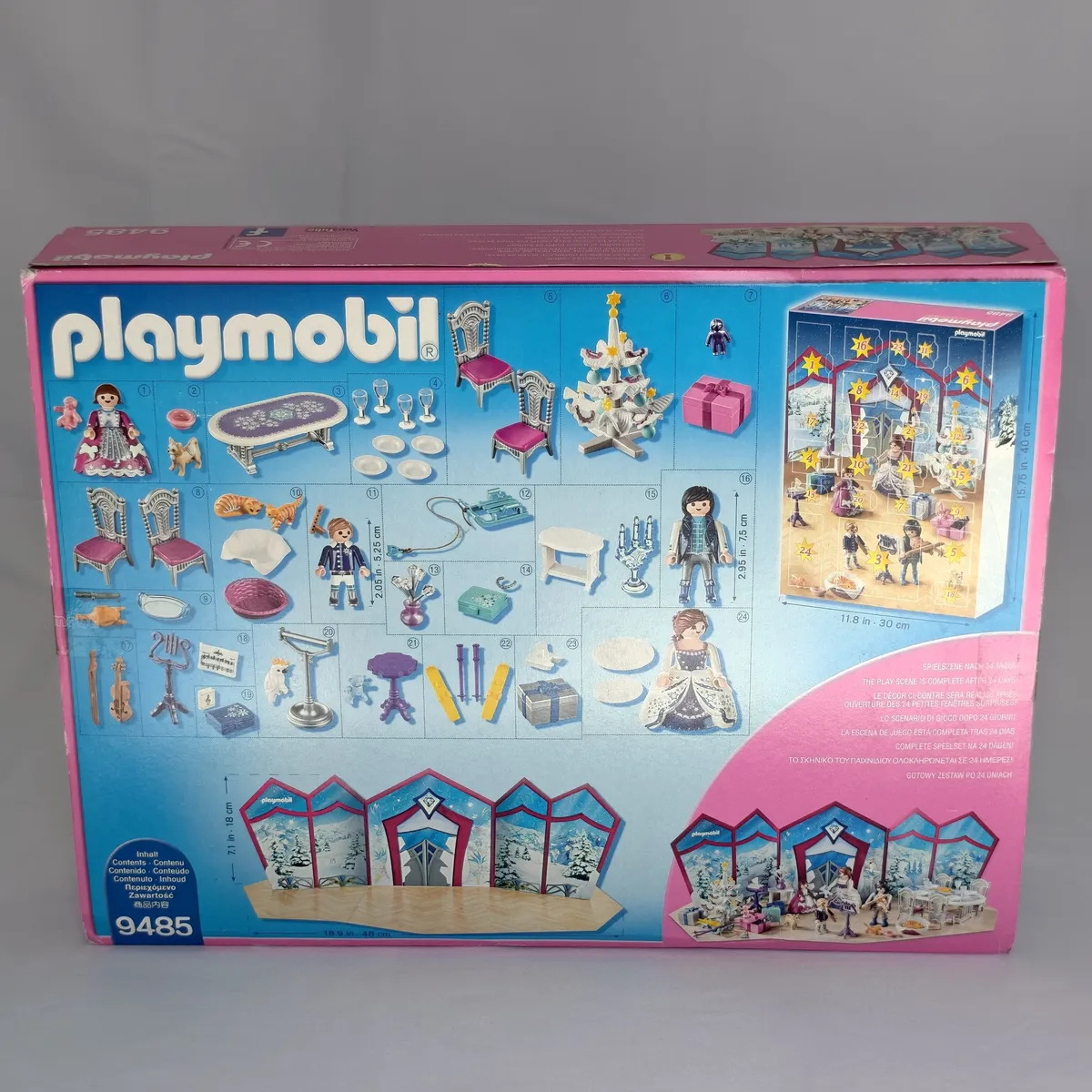 Playmobil 9485 - Calendrier de l'Avent Noël au Salon de Cristal - Image 1