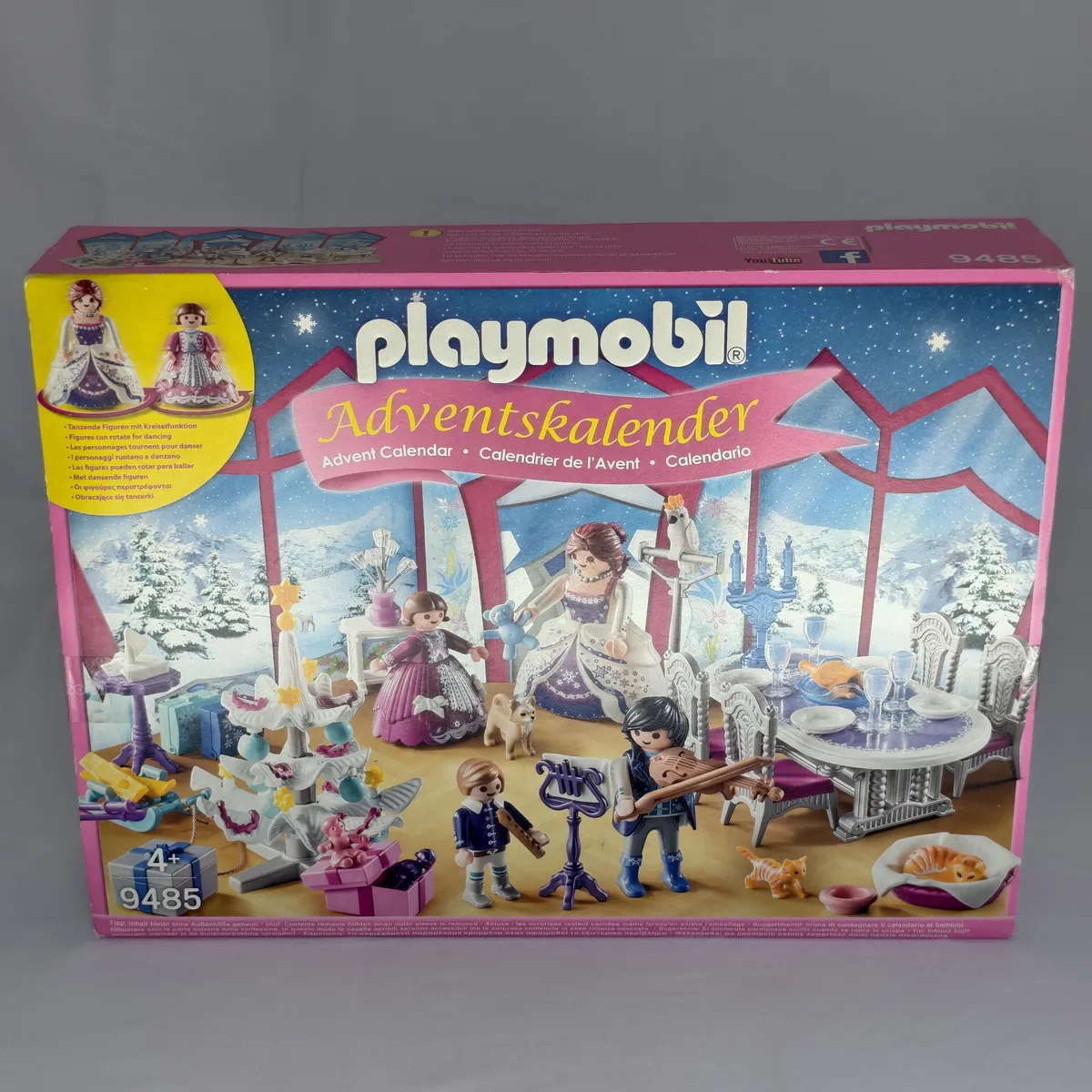 Playmobil 9485 - Calendrier de l'Avent Noël au Salon de Cristal